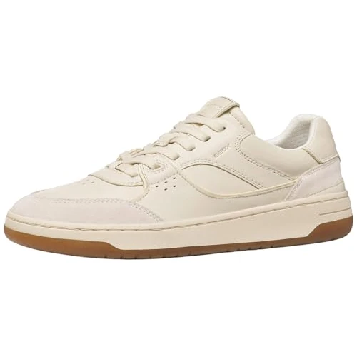 Offre limitée : Geox Homme U Sedral Court B Basket, Papyrus Lt Sand, 45 EU de 100.54 € à 71.94 € (28% de remise)