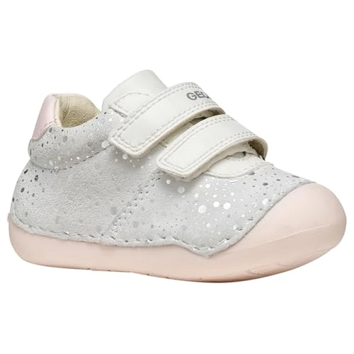 Geox Baby Girl B TUTIM B Crawl White/LT PINK 20_EU