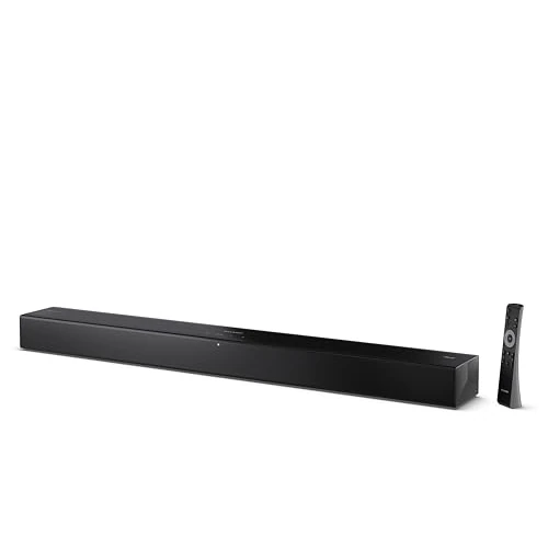 Sharp HT-SB304 Soundbar 2.0 Dolby Atmos + DTS Virtual:X, Bluetooth avec HDMI Arc/CEC, Puissance Totale de 180 W, 81 cm, Couleur Noire