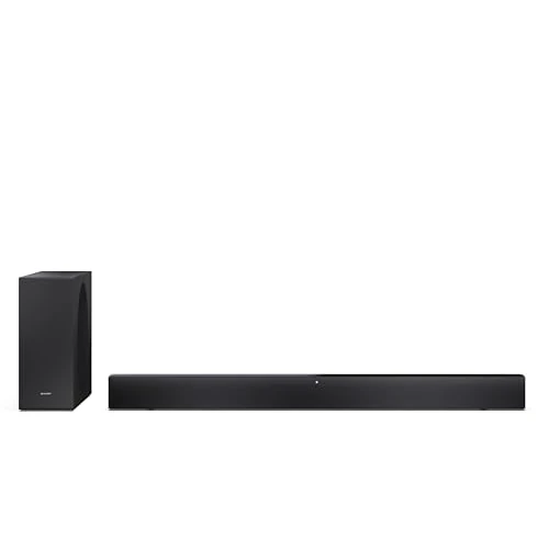 Oferta limitada: Sharp HT-SBW310 Soundbar 2.1 Dolby Atmos + DTS Virtual:X, Bluetooth con HDMI ARC/CEC, Potencia Total de 330W, 80cm, Color Negro de 179.90 EUR a 152.91 EUR (ahorro 15%)