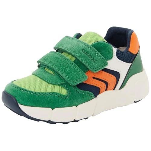 Zeitlich begrenztes Angebot: Geox Baby Boy B FLEXYPER MINI Boy Sneakers Green/ORANGE 26_EU von 57.95 € auf 42.84 € (26% Rabatt)