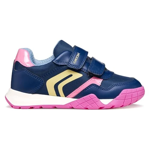 Offerta a tempo: Geox J RANN-E Girl A Sneaker, Dk Royal/Pink, 38 EU - 0.00% da 36.19 € a 36.19 €