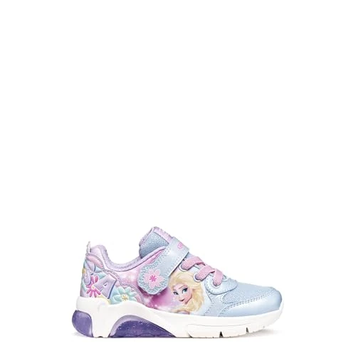 Limited-time offer: Geox Girls Fadinlight Lights Character Trainer Lilac Sky EU 26 from 66.00 £ to 58.60 £ (save 11.21%)
