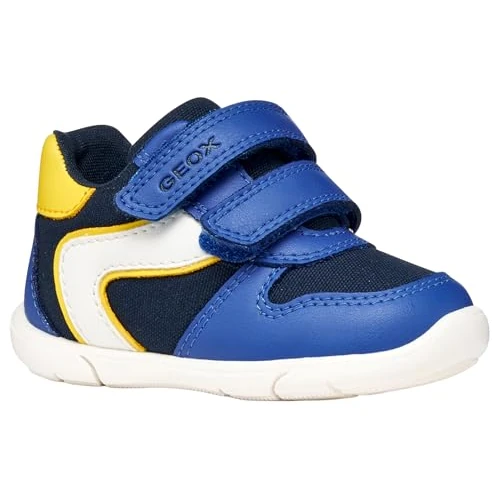 Oferta limitada: Geox B Zapito Boy A, Zapatillas de Deporte, Royal Yellow, 26 EU de 45.00 € a 40.57 € (ahorro 10%)