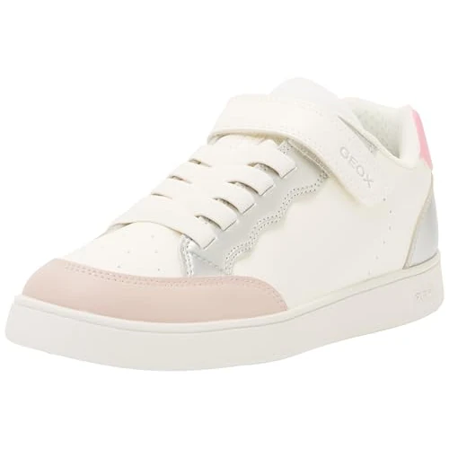 Offre limitée : Geox J ECLYPER Girl B Baskets Blanc/Rose 31 EU de 45.00 € à 39.17 € (13% de remise)