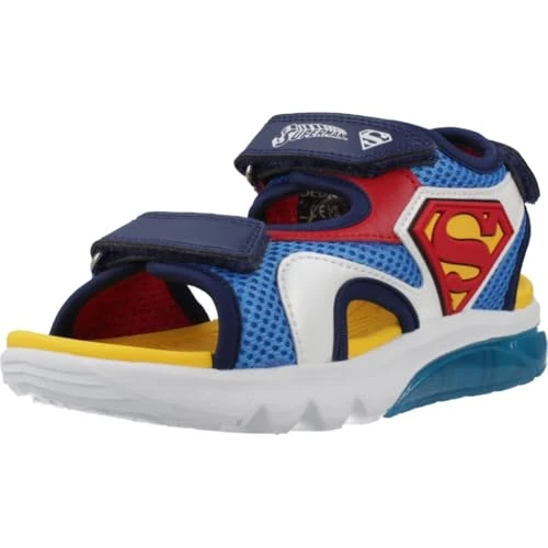 Offerta a tempo: Geox J CIBERDRON B Sandal, LT Blue/RED, 25 EU - 35% da 59.90 € a 38.93 €