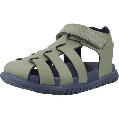 Oferta limitowana: Geox Baby Boys B FUSBETTO BO sandały, Sage/Navy, 20 EU z 171.43 zł na 171.43 zł (oszczędź 0.00%)