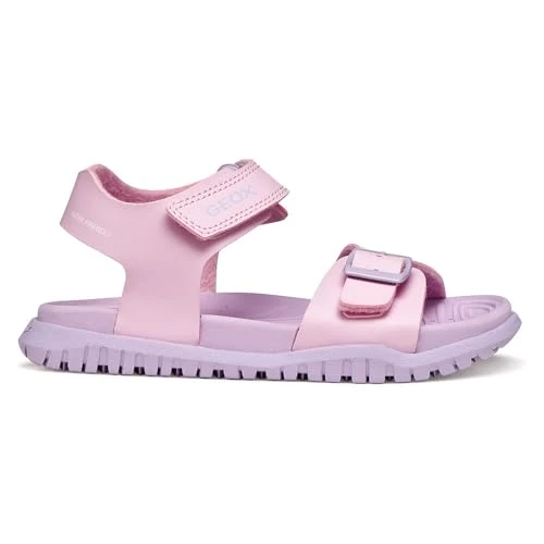 Offre limitée : Geox J FUSBETTO GI Sandale, rose/lilas, 38 EU de 49.90 € à 49.90 € (0.00% de remise)