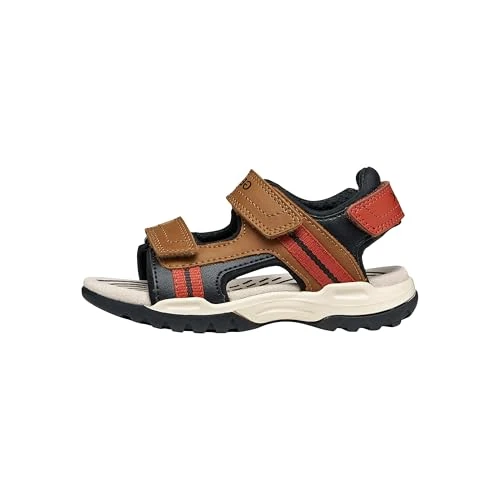 Offerta a tempo: Geox J Borealis Boy A Sandal, LT Brown/Rust, 40 EU - 27% da 30.19 € a 21.99 €
