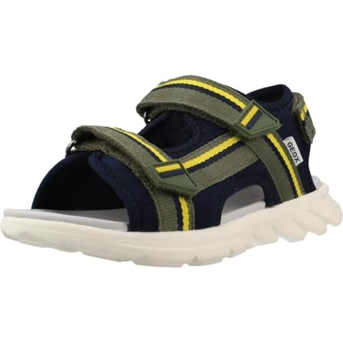 Offre limitée : Geox J Sandal Airadyum Bo, Bleu Marine Militaire, 34 EU de 37.30 € à 37.30 € (0.00% de remise)