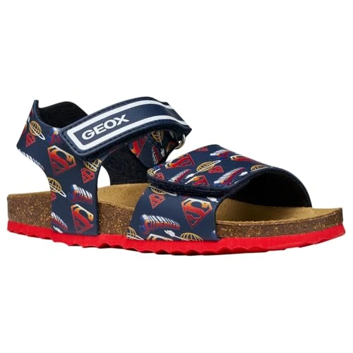 Offerta a tempo: Geox J Ghita Boy C Sandal, Navy/RED, 25 EU - 0.00% da 32.43 € a 32.43 €