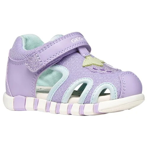 Offerta a tempo: Geox Baby Girl B IUPIDOO Gir Sandal, LT Lilac, 23 EU - 32% da 47.90 € a 32.38 €