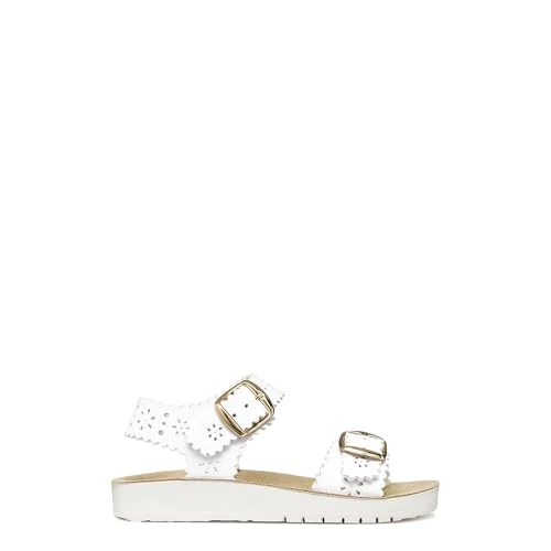 Offerta a tempo: Geox J COSTAREI GI Sandal, Bianco, 37 EU - 27% da 59.90 € a 43.64 €