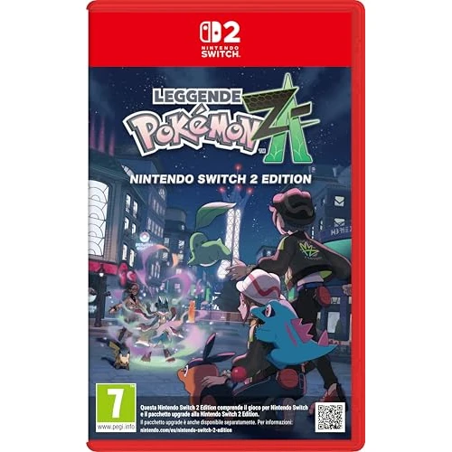 Pokémon Legenden: Z-A Nintendo Switch, 2 Edition, italienische Ausgabe, Version auf Karte