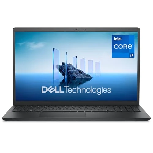 Offerta a tempo: Dell 15 Laptop DC15250 15,6" FHD (1920 x 1080) 120Hz, Intel Core i7-1355U, Grafica Intel UHD, 16GB DDR4 RAM, 512GB SSD, Windows 11 Home, Tastiera Retroilluminata QWERTY – Nero Carbonio - 22% da 679.00 € a 529.00 €