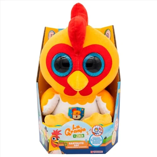 Oferta limitada: Bandai Bartolito ABC Peluche Interactivo de 30 cm con Sonidos, Música y Aprendizaje en Inglés y Español, Incluye 2 Pilas AA, Juguete Educativo y Divertido para Niños (AR85870) de 39.99 € a 29.99 € (ahorro 25%)