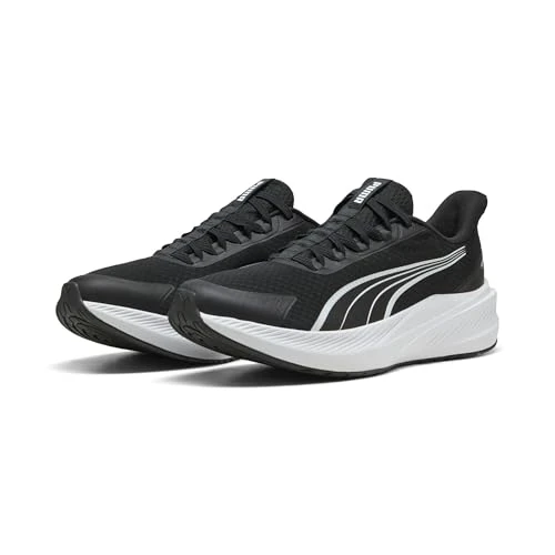 Zeitlich begrenztes Angebot: PUMA Erwachsene Dasher Lite SLIPTECH™ Laufschuhe 43, Black White von 49.95 € auf 49.95 € (0.00% Rabatt)