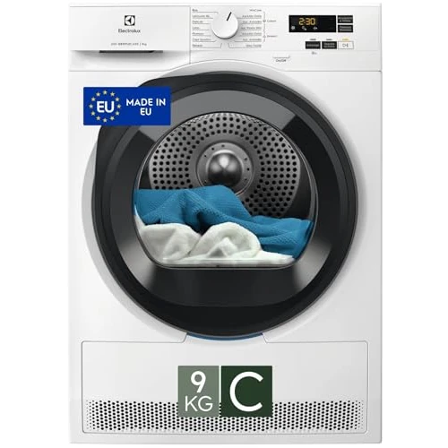 Offerta a tempo: Electrolux EW6HCH19G Asciugatrice Pompa di Calore 9 kg SensiCare Serie 600 - 5% da 565.00 € a 534.00 €