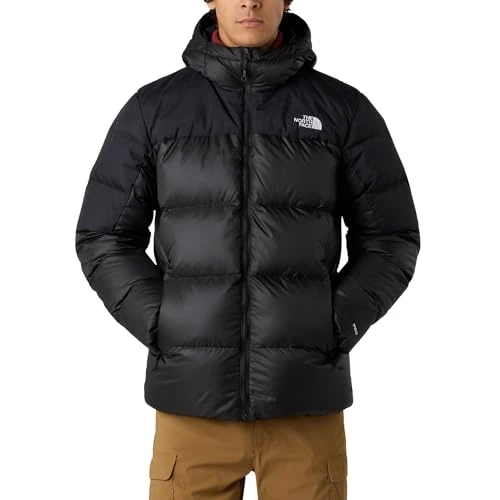 The North Face Diablo Down 2.0 Chaqueta con capucha para hombre Tnf Black Heather/Tnf B XL