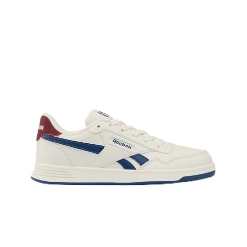 Offre limitée : Reebok Court Advance - Baskets - Craie/Bleu batique/Bordeaux Classique - Taille 29 EU de 34.90 € à 34.90 € (0.00% de remise)