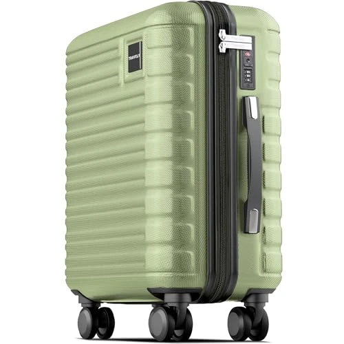 Offerta a tempo: Valigia bagaglio a mano 55x35x25cm - adatta per Ryanair, Lufthansa, Eurowings e co. I Trolley da cabina 36L con rotelle morbide e pratico lucchetto TSA, valigia da cabina - 15% da 79.99 € a 67.99 €