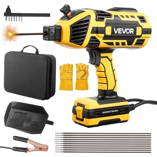 Zeitlich begrenztes Angebot: VEVOR Handschweißgerät, 20–120 A, Lichtbogenschweißgerät mit 5-stufiger Stromeinstellung & IGBT-Wechselrichter, Elektroden Schweißgerät mit Heißstartfunktion, passend für 1,6–3,2 mm Schweißstäbe von 84.90 € auf 72.99 € (14% Ra
