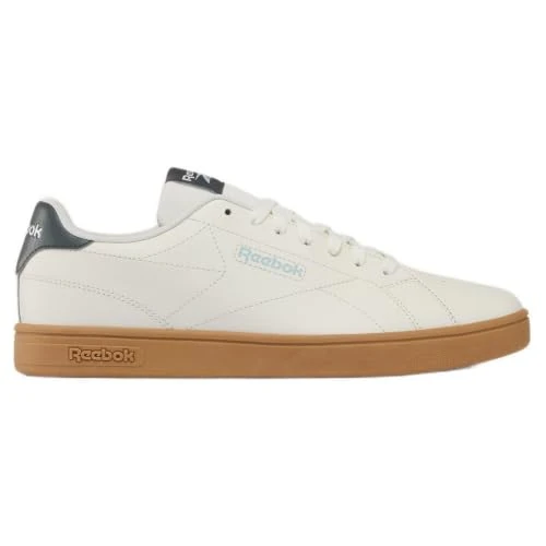 Zeitlich begrenztes Angebot: Reebok Unisex Court Clean Sneaker, Chalk Grey5 Iceblue, 44 EU von 46.99 € auf 25.42 € (45.9% Rabatt)