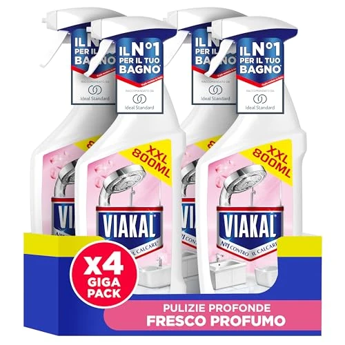 Offerta a tempo: Viakal Spray Anticalcare, Formato XXL 800ml — 31% da 19,96 € a 13,79 €