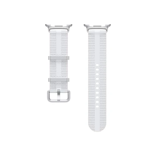 Offerta a tempo: Samsung Athleisure Band Cinturino sportivo e versatile (S/M) per Galaxy Watch8 | Watch8 Classic, White - 64% da 74.90 € a 27.20 €