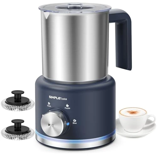 Offre limitée : SIMPLETASTE Mousseur à Lait 4-en-1 Induction Lavable de 49.99 € à 49.99 € (0.00% de remise)