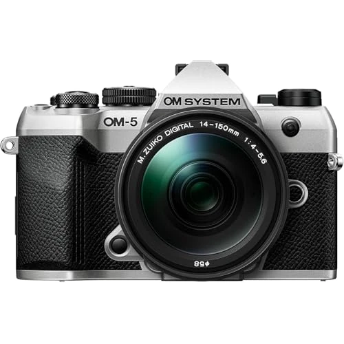 Oferta limitada: OM SYSTEM OM-5 Mark II Cámara Micro Cuatro Tercios, Incl. Objetivo M.Zuiko Digital ED 14-150mm II, Sensor Live Mos de 20 MP, estabilización de Imagen de 5 Ejes, Sellado IP53 contra la Intemperie de 1699.00 € a 1699.00 € (ahorro 0.00%)
