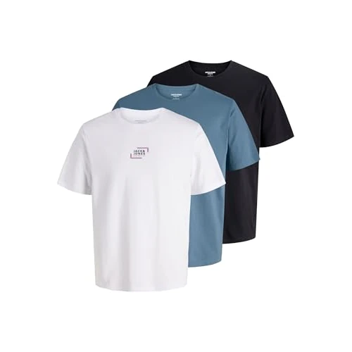 Zeitlich begrenztes Angebot: JACK & JONES Jjcorp Graphic Tee Ss O-Neck 3Pk Mp von 12.58 € auf 9.67 € (23% Rabatt)