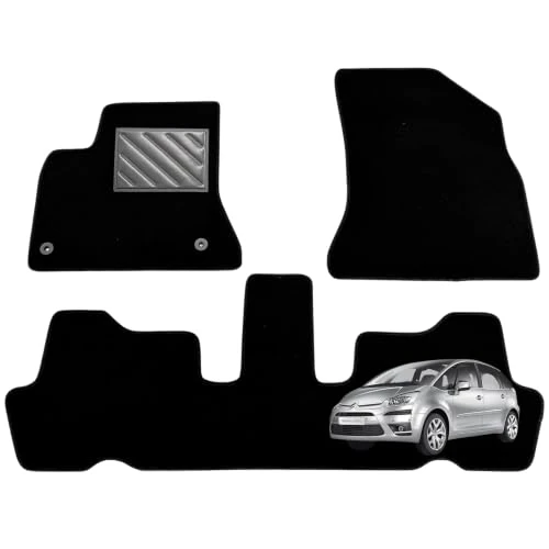 Oferta limitada: Alfombra de Suelo para Citroën C4 Picasso I de 2006-2013 de 5 plazas, a Medida, Antideslizantes, umbral de Puerta de Goma Reforzada, Botones de fijación de 31.90 € a 31.90 € (ahorro 0.00%)