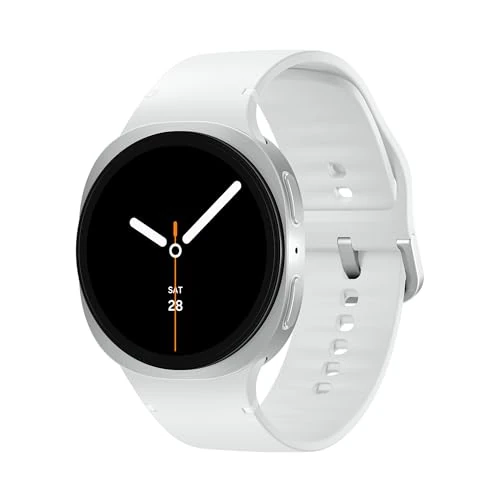 Offerta a tempo: Samsung Galaxy Watch8 (Silver, BT, 40mm) Smartwatch Galaxy AI, Allenatore Personale, Design Resistente agli Urti, Processore 3nm, Monitoraggio Attività Fisica e Sonno, One UI 8 [Versione Italiana] — 21% da 379,00 € a 299,90 €