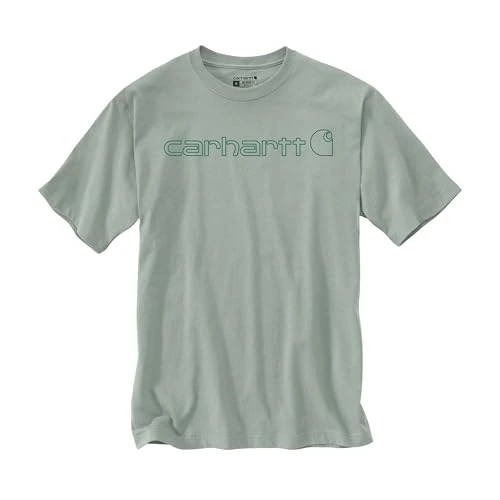 Offerta a tempo: Carhartt Relaxed Fit Heavyweight Short-Sleeve Logo Graphic T-Shirt - 0.00% da 17.49 € a 17.49 €