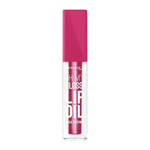 Limited-time offer: Rimmel Oh My Gloss! Lip Oil 007 Fuchsia Punch, Juicy Shine, Hydrates & Naturally Plumps, Moisture Boost, Vitamin E, Replenishes & Restores the Lips, Coconut Oil, Non-Sticky, Vegan & Cruelty Free from 8.97 GBP to 8.97 GBP (save 0%)