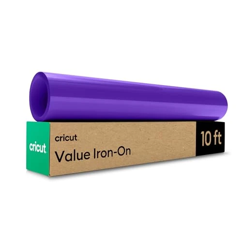 Oferta limitada: Cricut Vinilo Textil Flieder - Rollo de Transferencia de Calor para Manualidades y Telas - 30.5 cm x 1.5 m de 14.99 € a 13.99 € (ahorro 7%)