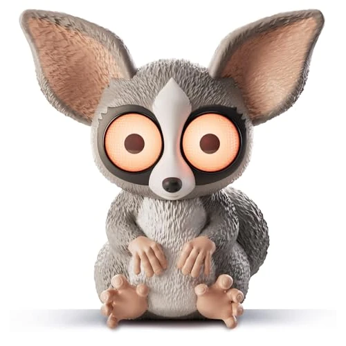 Lisciani - Rainy Days - Bush Baby LED Lamp from 12 Years - Adjustable Intensity Animal Nightlight - USB Type C Rechargeable - Dimmed Lighting - Teenage Bedroom - Promotes Autonomy and Relaxation