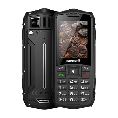 Offerta a tempo: Hammer H Rock LTE Telefono Rugged 3000mAh, 64GB, Display IPS 2,4 - 0.00% da 69.00 € a 69.00 €
