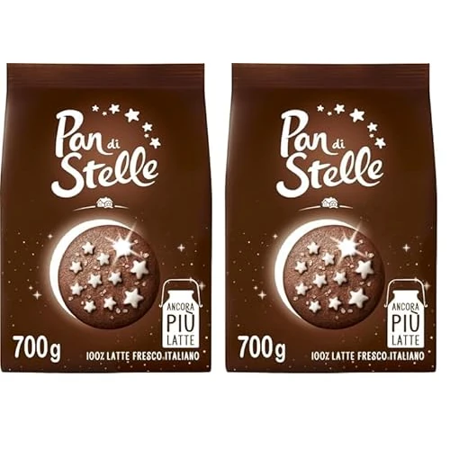 Offerta a tempo: Pan di Stelle Biscotti Frollini con Cacao, Cioccolato e Latte Fresco Italiano — 32% da 6,98 € a 4,78 €