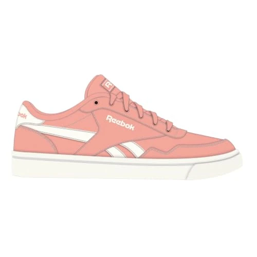Offerta a tempo: Reebok Court Advance Vulc Sneaker, Jelly Peach/Chalk, 42 EU - 65% da 45.00 € a 15.89 €