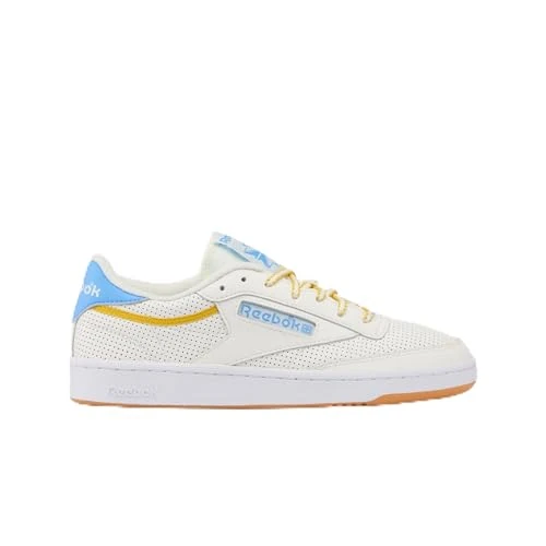 Reebok Scarpe da Ginnastica Club C 85, da Donna, Colore: Calco/PERIBLUE/ATHLETICGOLD, 36 EU