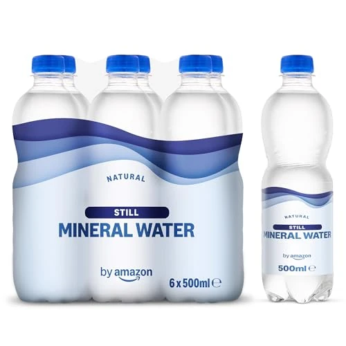 Oferta limitada: by Amazon Agua Mineral Natural, 6x500ml de 1.91 EUR a 1.34 EUR (ahorro 30%)