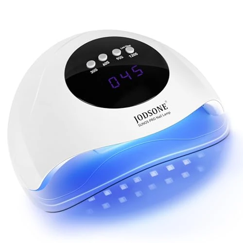 Limited-time offer: JODSONE Quick U V LED Nail Lamp with 4 Timer Settings Auto Sensor Nail Dryer White from $12.99 to $11.04 (save 15%)