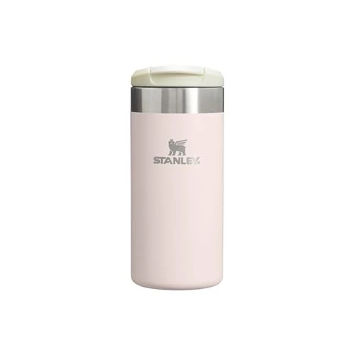 Stanley 1913 Aerolight Transit Thermosbeker 0.35L - Houdt 4 Uur Warm - 6 Uur Koud - Vaatwasmachinebestendig - Lekvrij - Geschikt Voor Bekerhouder In Auto - Thermos Koffiebeker - Rose Quartz