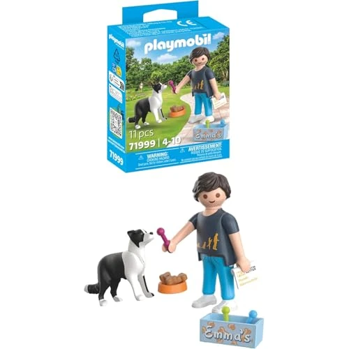PLAYMOBIL | Martin Rütter Addestratore per cani | Giocattoli dai 4 anni | Regalo per bambini | Promuove la creatività e l'empatia | Amorevole gioco di ruolo con figura e accessori | 71999