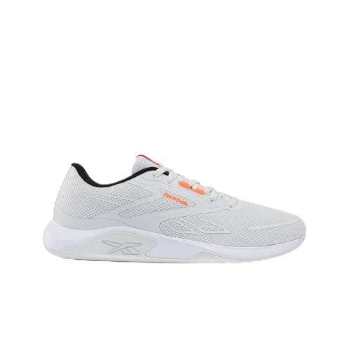 Limited-time offer: Reebok Men's Nanoflex Tr 3 Sneaker, Grey Black Atomic Tangerine, 9 US from $137.23 to $106.03 (save 22.74%)