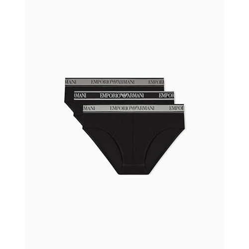 Oferta limitowana: EMPORIO ARMANI Męskie majtki 3-pak, czarny/czarny/czarny, L z 264.95 zł na 264.95 zł (oszczędź 0.00%)