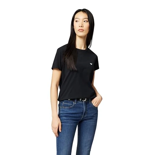 Limited-time offer: Women's Everyday Cotton Crew Neck T-Shirt Black XL from 25.17 £ to 25.17 £ (save 0.00%)