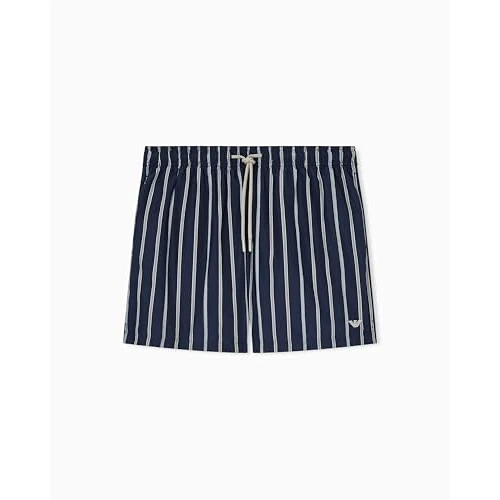 Zeitlich begrenztes Angebot: EMPORIO ARMANI Herren Stripes Boxer Blau XL von 90.00 € auf 72.00 € (20% Rabatt)